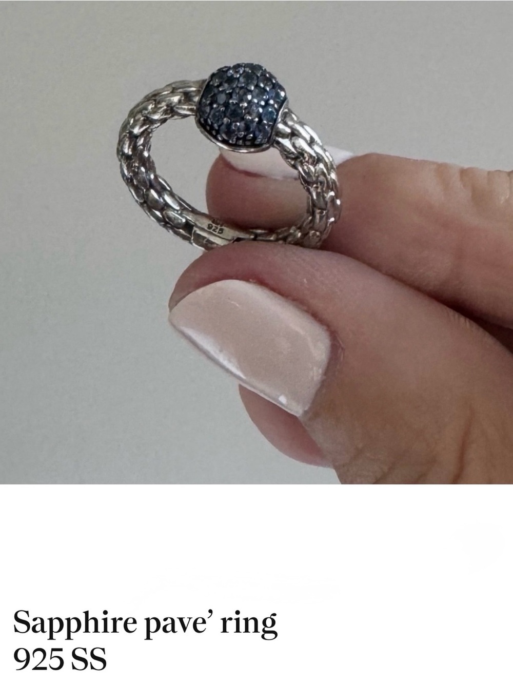 Effy Sapphire Ring Sz 5
